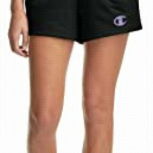 Champion Black Sweat  Shorts With Ties Size XS